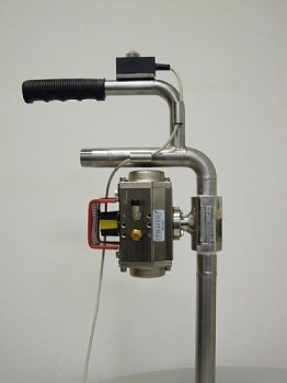 Infustatrice pneumatica in AISI 316