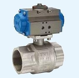 Valvola in ottone con connessioni filettate Gas F