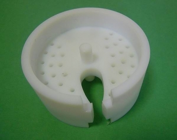 Oscillating piston in PTFE