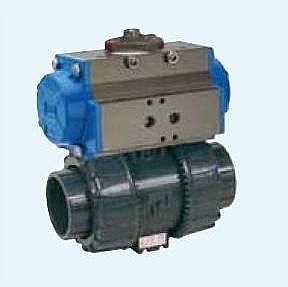 PVC Valve with Gas F threaded connections