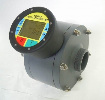 KPO PVC - threaded GAS connectios -with totalizators head in compact execution 