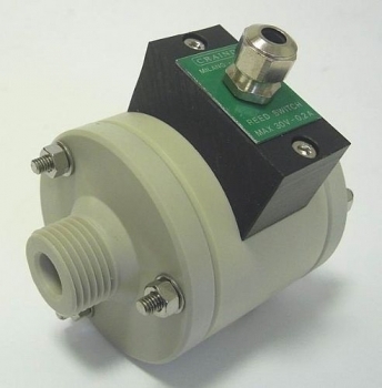 Flowmeter mod. KPO 1-2' Gas M POLYPROPYLENE