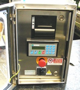 PANEL in INOX custody with PRINTER